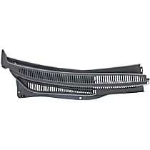 Passenger Side Wiper Cowl Grille, Black