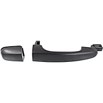 Rear, Passenger Side Primed Exterior Door Handle, Without Key Hole, New Body Style, Hatchback