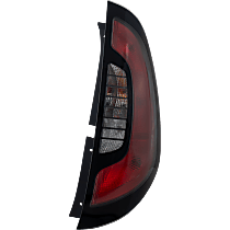 Passenger Side Halogen Tail Light, With bulb(s), OE Replacement, CAPA Certified