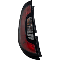 Driver Side Halogen Tail Light, With bulb(s), OE Replacement