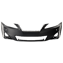 Front Primed Bumper Cover, For Models With Pre-Collision System, CAPA Certified