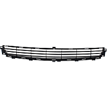 Front, Center Bumper Grille, Textured Black, Base Model