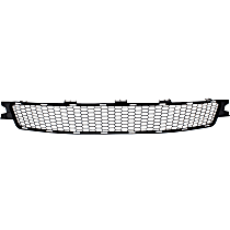 Front Bumper Grille, Black