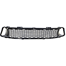 Front Bumper Grille, Black, Base Model