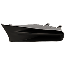 Front, Driver Side Bumper Grille, Textured Black, Base Model, 6 Cyl., 3.5L Engine