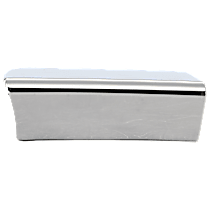 Front, Passenger Side Bumper Trim, Chrome, Base Model