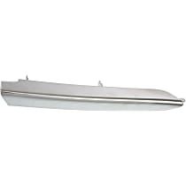 Front, Passenger Side Bumper Trim, Chrome, Side Molding