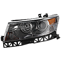 Driver Side Halogen Headlight, With bulb(s)