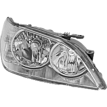 Passenger Side Headlight, without Bulb, HID/Xenon, Clear Lens