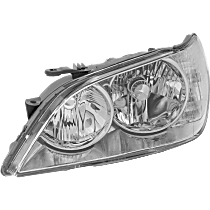 Driver Side Headlight, without Bulb, HID/Xenon, Clear Lens