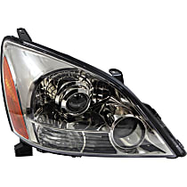 Passenger Side Headlight, without Bulb, Halogen, Base Model, Without Sport Package