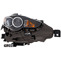 Passenger Side Headlight, with Bulb, LED, Clear Lens, CAPA Certified