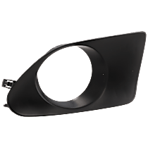 Front, Passenger Side Fog Light Trim, Primed, Base Model, Canada Built