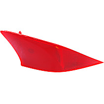 Rear, Passenger Side Bumper Reflector, CAPA Certified