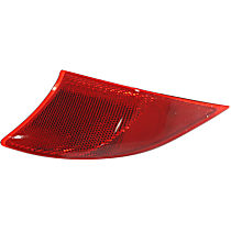 Rear, Driver Side Bumper Reflector