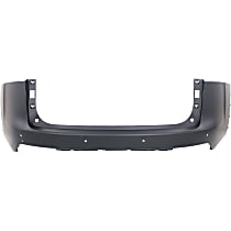 Rear, Upper Primed Bumper Cover, With Parking Aid Sensor Holes