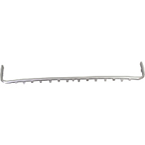 Front Bumper Grille, Silver