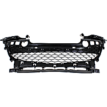 Front, Lower Bumper Grille, Textured Gray