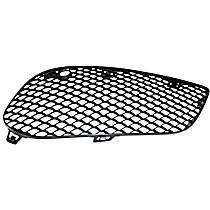Front, Passenger Side Fog Light Cover, Textured Black