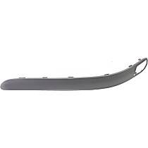 Front, Driver Side Bumper Trim, 2-Door, Coupe, (203) Chassis, Black