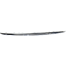 Grille Trim, Center, Chrome, CAPA CERTIFIED