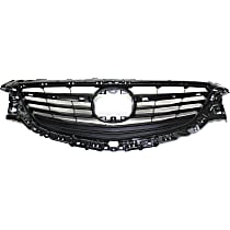 Upper Grille Assembly, Textured Dark Gray Shell and Insert