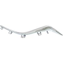 Grille Trim, Driver Side, Lower, Chrome