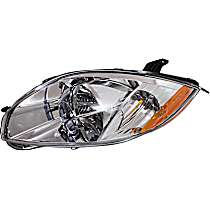 Driver Side Halogen Headlight, With bulb(s), Hatchback, Production Date From January 1 2007, OE Replacement