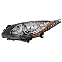 Driver Side Headlight, without Bulb, Halogen, 5 Speed Transmission, Hatchback/Sedan