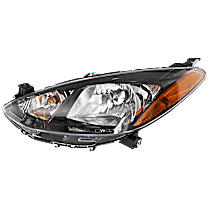 Driver Side Headlight, with Bulb, Halogen, Clear Lens, 4 Cyl., 1.5L Engine