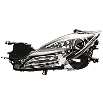 Driver Side HID/Xenon Headlight, Without bulb(s), OE Replacement