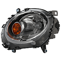 Passenger Side Headlight, With bulb(s), Halogen, Without Auto Leveling, CAPA CERTIFIED
