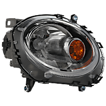 Driver Side Headlight, With bulb(s), Halogen, Without Auto Leveling, CAPA CERTIFIED