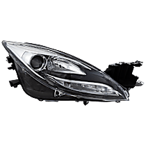 Passenger Side Halogen Headlight, With bulb(s), OE Replacement