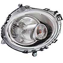 Passenger Side Halogen Headlight, With bulb(s), OE Replacement, CAPA Certified
