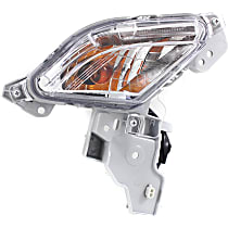 Front, Passenger Side Turn Signal Light, With Bulb, 4 Cyl., 2.0L Engine