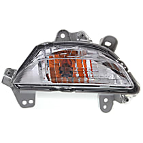 Front, Passenger Side Turn Signal Light, With bulb(s),, CAPA Certified