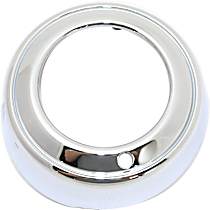 Front, Passenger Side Fog Light Trim, Chrome