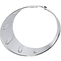 Front, Driver Side Fog Light Trim, For Models Without John Cooper Works Package, Chrome