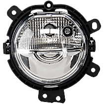 Passenger Side Driving Light, Without Fog Light, CAPA CERTIFIED