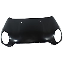 Hood, Steel, Primed, Base/Clubman/Coupe/Roadster Models, CAPA CERTIFIED