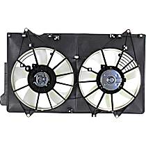 Radiator Fan 4 Cyl 2.0L, Dual fan