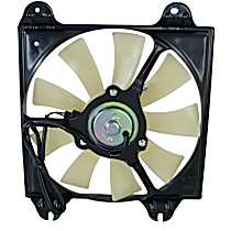 A/C Condenser Fan 6 Cyl 3.8L, Single fan