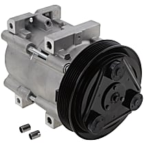 A/C Compressor, With Clutch, 6-Groove Pulley, 4 Cyl. Engine