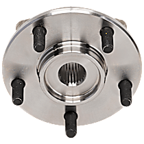 Front, Driver or Passenger Side Wheel Hub, With Bearing, 5 x 4.5 in. Bolt Pattern