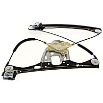 Front, Passenger Side Power Window Regulator, Without Motor