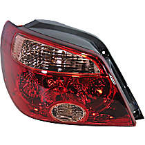 Driver Side Halogen Tail Light, With bulb(s), OE Replacement