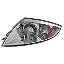 Passenger Side Tail Light, with Bulb, Halogen, Clear Lens