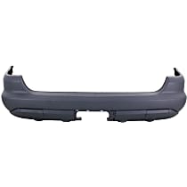Rear Primed Bumper Cover, With Trailer Hitch Hole, For Models Without Parktronic Holes and Styling Package (U49)