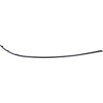 Rear, Passenger Side, Outer Bumper Trim, Chrome